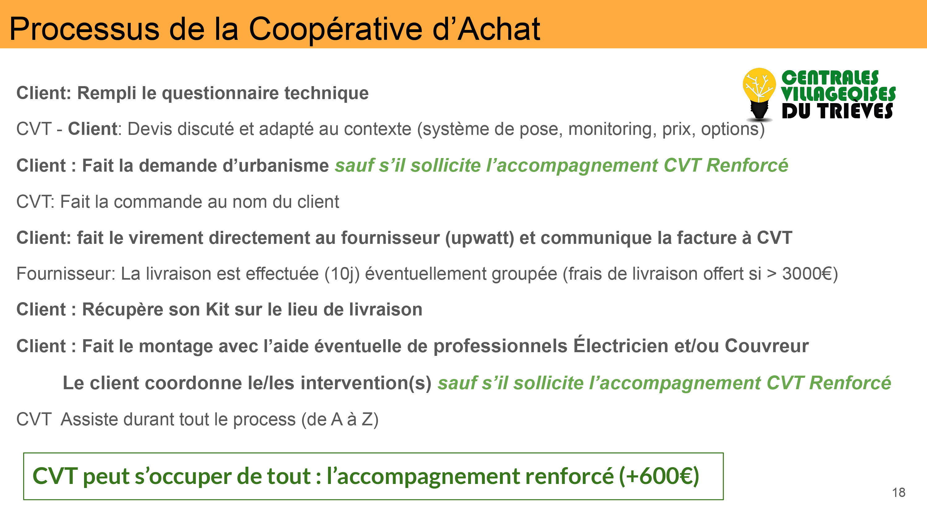 Installez votre centrale solaire, produisez votre électricité et auto-consommer.