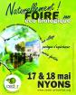 La foire écobiologique Naturellement ! 17 & 18 mai 2025